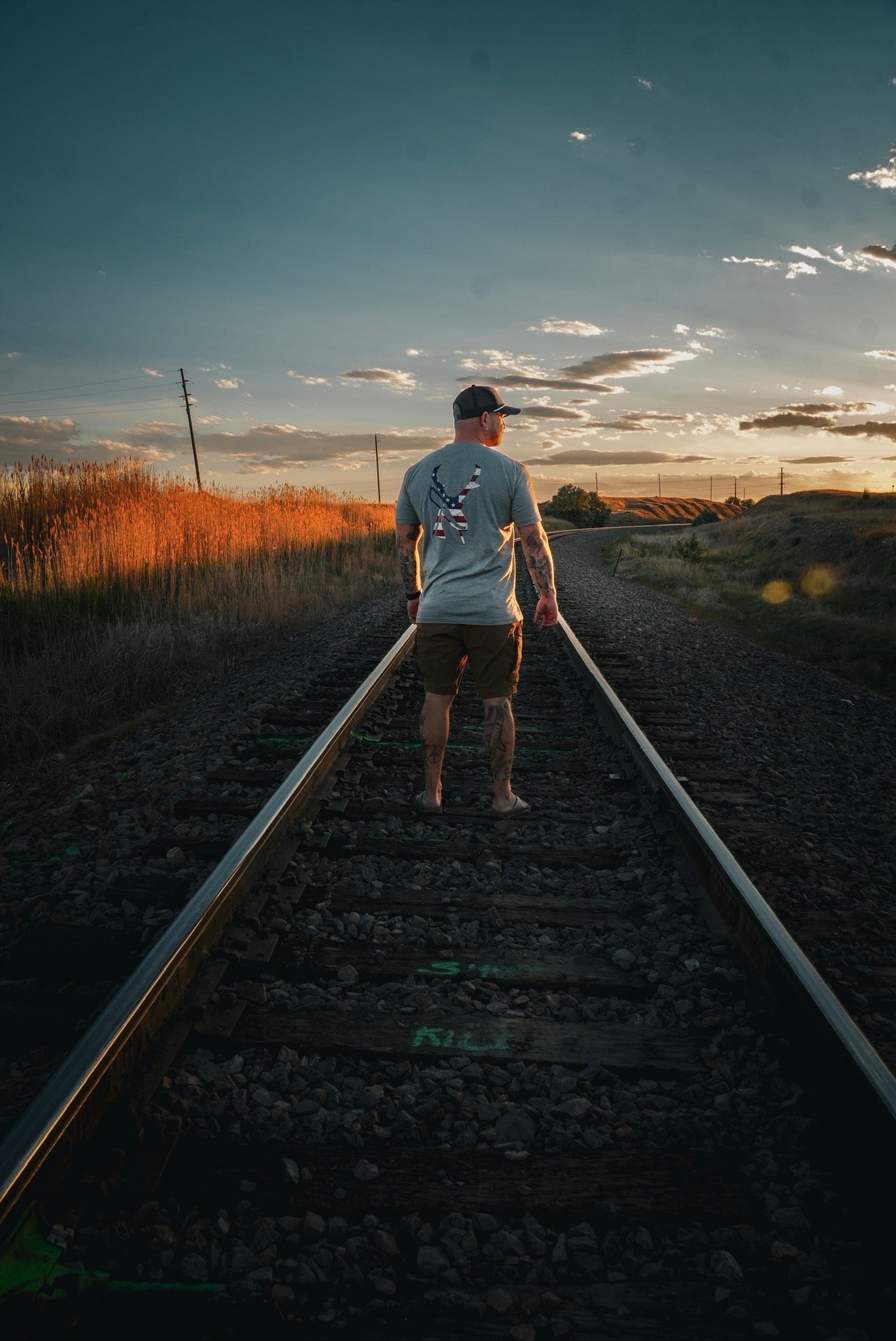USA Logo Tee