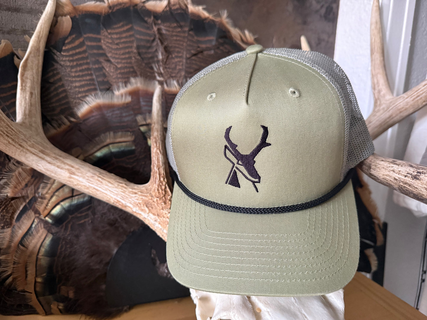 Green & Black Hat